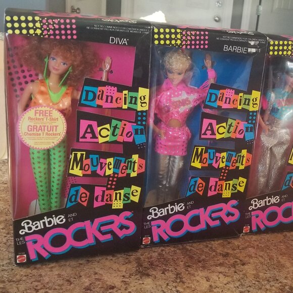 1986 Barbie and the Rockers Complete(6) NIB - Picture 14 of 16